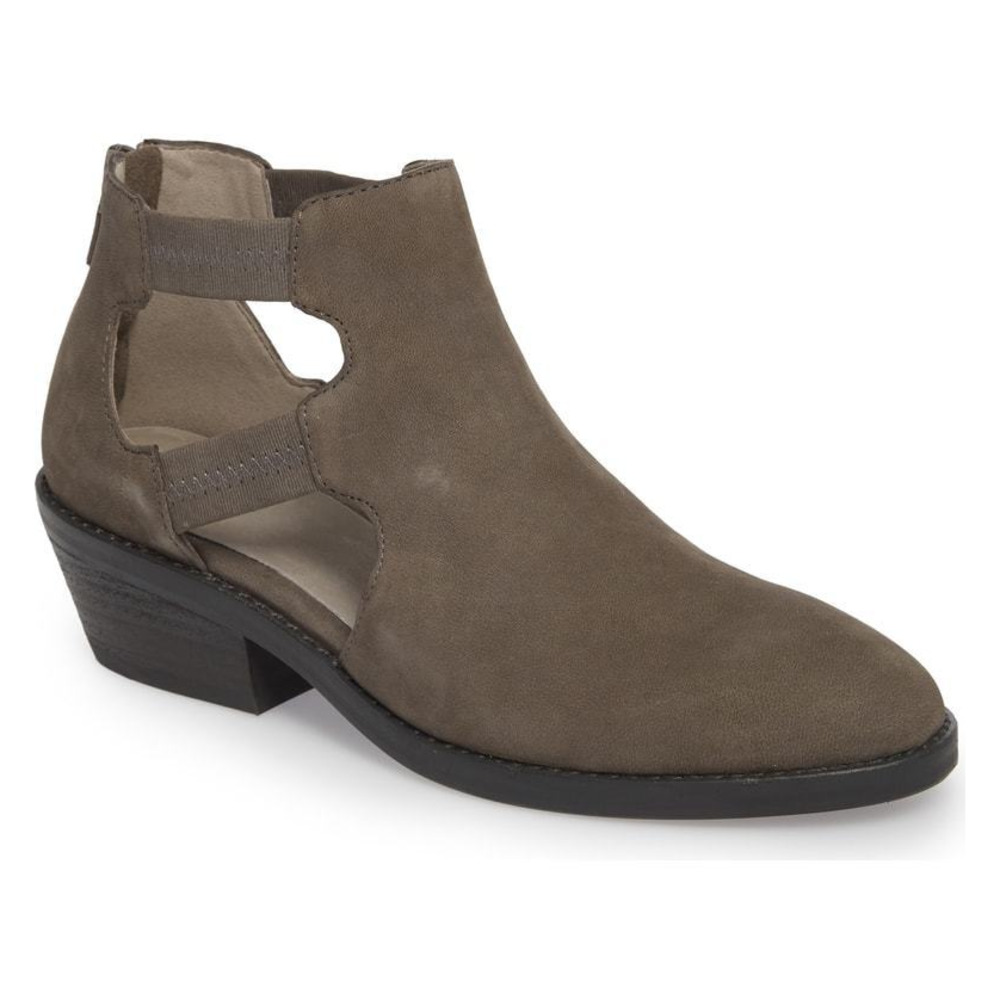 Eileen Fisher Womens Bootie Vanda Cutout Leather Ankle Casual Chelsea Boots 8
